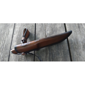 МИСЛИВЕЦЬ ніж ручної роботи, сталь К110 в обладках 95x18, 62 HRC, купити замовити в Україні. Photo 2